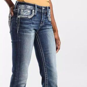 Miss Me Low Rise Boot Stretch Jeans